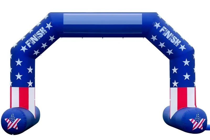 inflatable arch /420D oxford fabric /600D fabric /Pvc Airtight Start Finish Line For Activities Inflatable Arch 20ft