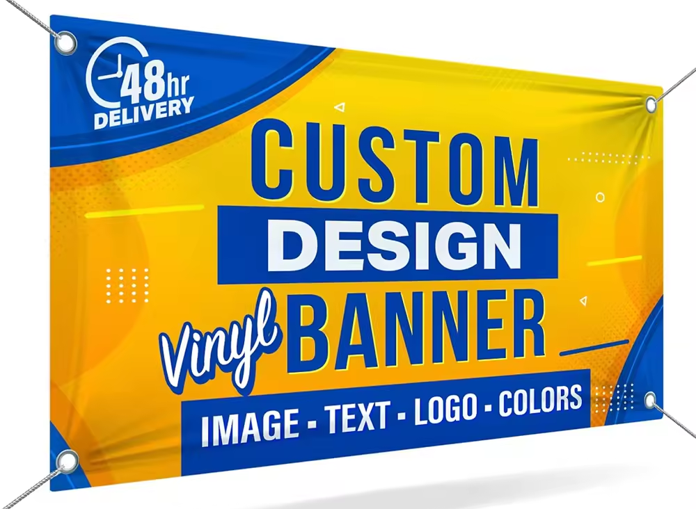 Mesh banner fabric banner custom Polyester Heat Transfer Barrier Cover Gate Traffic Barrier PVC Cloth