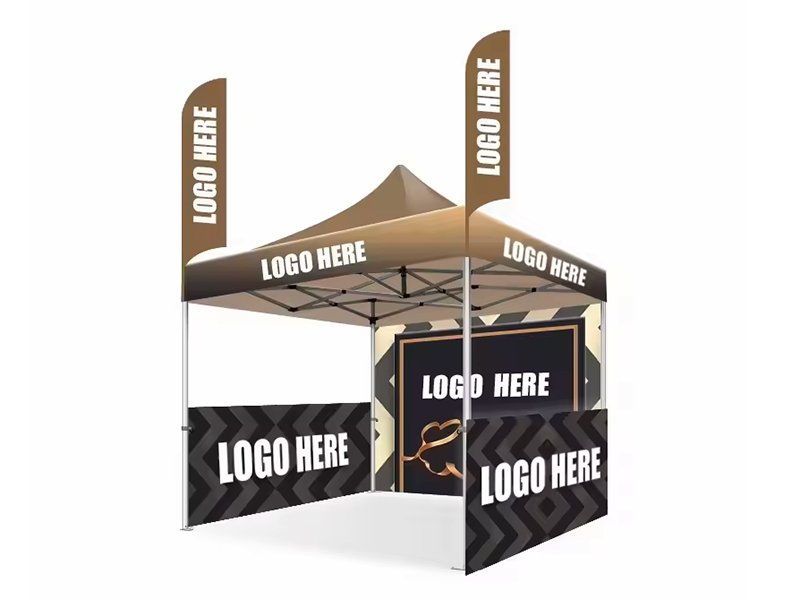 Foldable 3x3m Black Waterproof Exhibition High Quality Event Cheap Canvas Pop Up Canopy Tents