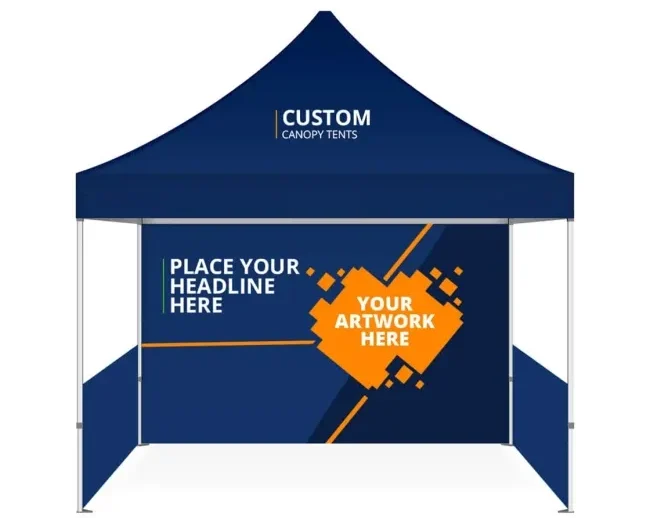 Manufacturer Supply Custom Big Outdoor 40mm Commercial Trade Show Folding Big Tent Popup Gazebo CUSTOM SIZE Canopy Tent