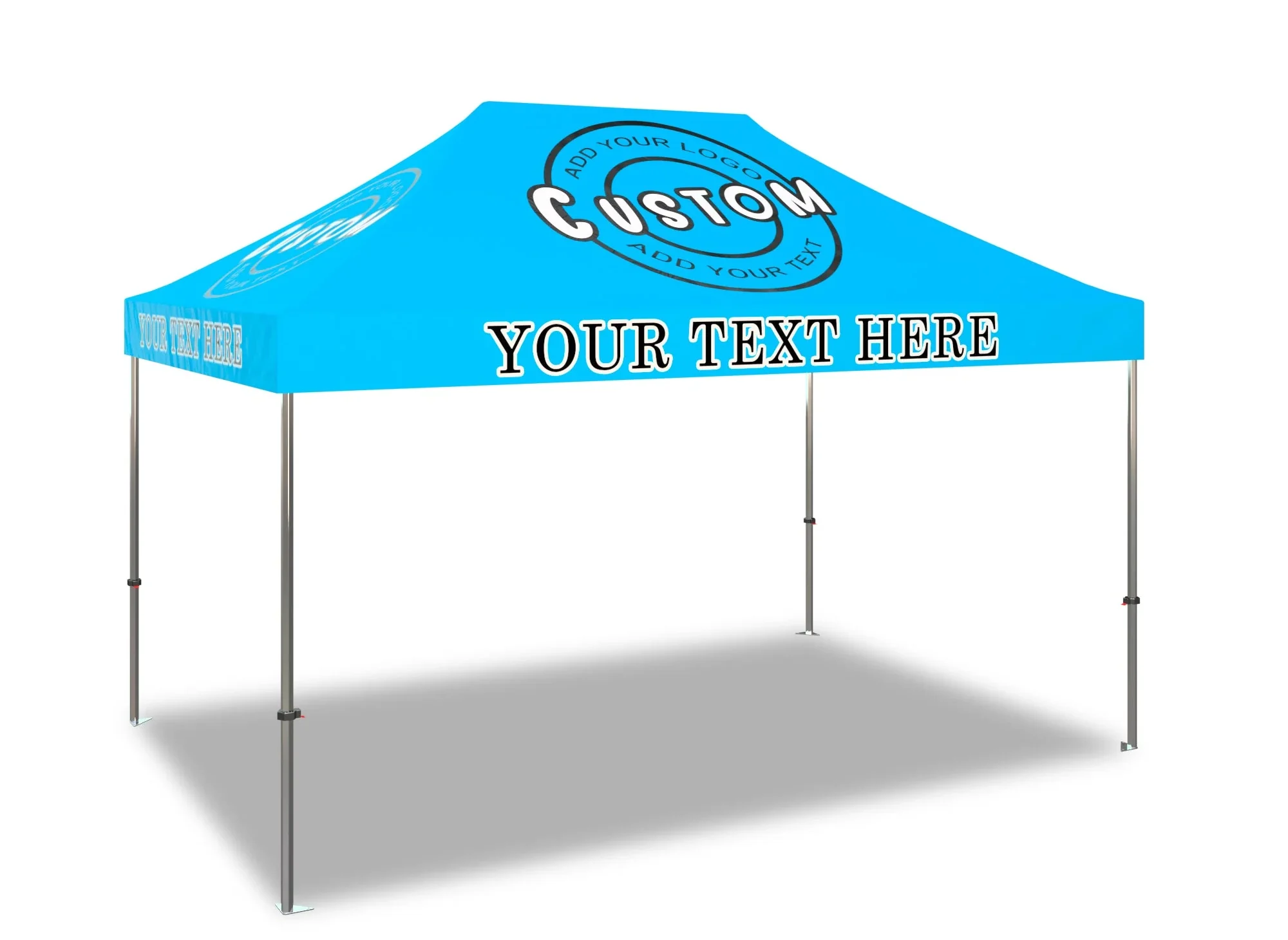 Full Side Wall Half Side Wall Tents Pop Up Party Tent With Logo Custom Printer Canopy