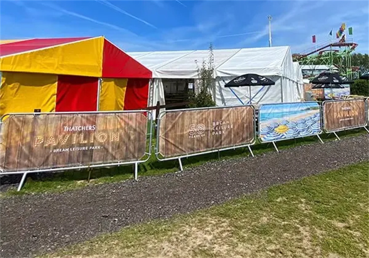 Custom Logo Crowd Control Fence Banner Portable Barricade Barrier Cover for Outdoor Sports Events Made Durable Vinyl Polyester5 Custom Logo Crowd Control Fence Banner Portable Barricade Barrier Cover for Outdoor Sports Events Made Durable Vinyl Polyester5