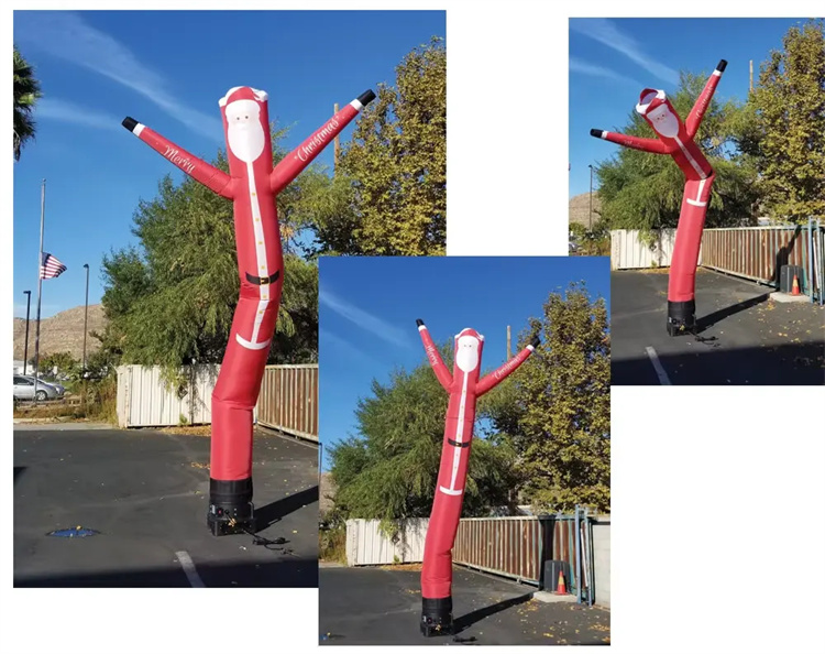 Customizable Digital/Thermal Transfer Printed Outdoor Advertising Inflatable Air Dancer with Electric Air Pump 4-12+ ft Height5