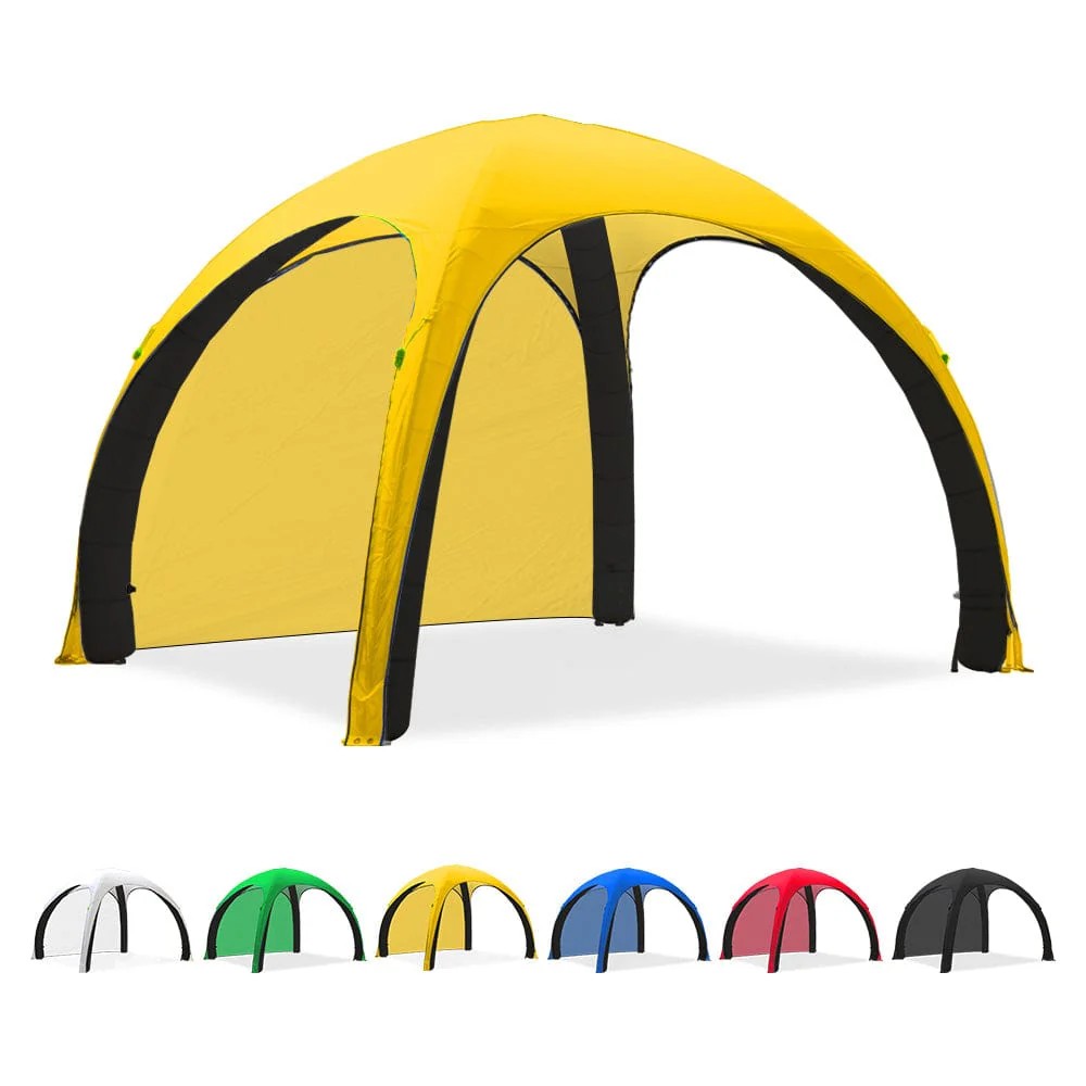 Custom Outdoor Inflatable Dome Tent PVC Oxford Fabric Electric Air Pump Thermal Transfer Printing for Events Trade Advertising