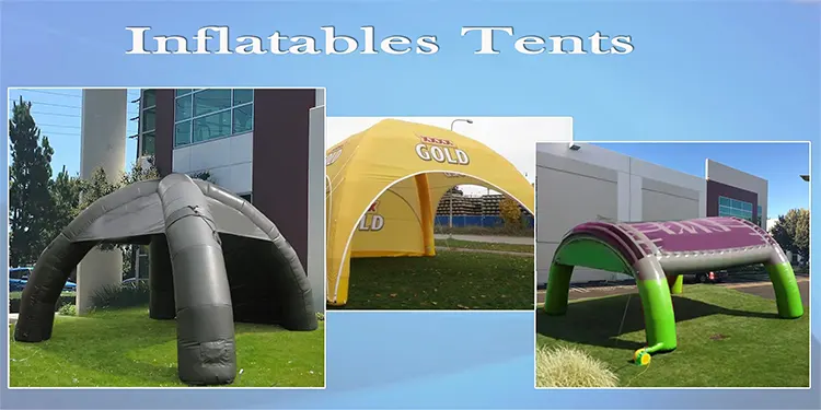 Custom Outdoor Inflatable Dome Tent PVC Oxford Fabric Electric Air Pump Thermal Transfer Printing for Events Trade Advertising