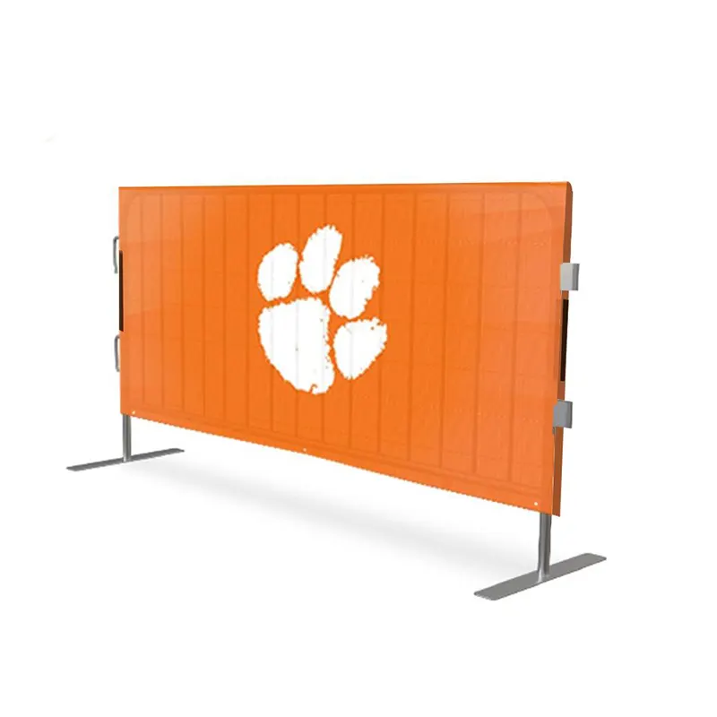 Factory Wholesale Polyester Fabric Crowd Barrier Banner Portable Vinyl Flags Banners for Tradeshow Giveaways