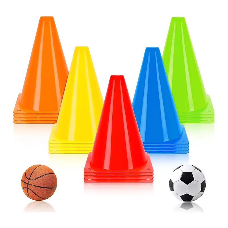 Basketball Training Cone Stadium Marking Agility Training Marker Bucket Road Cone Obstacles Football Training Equipment