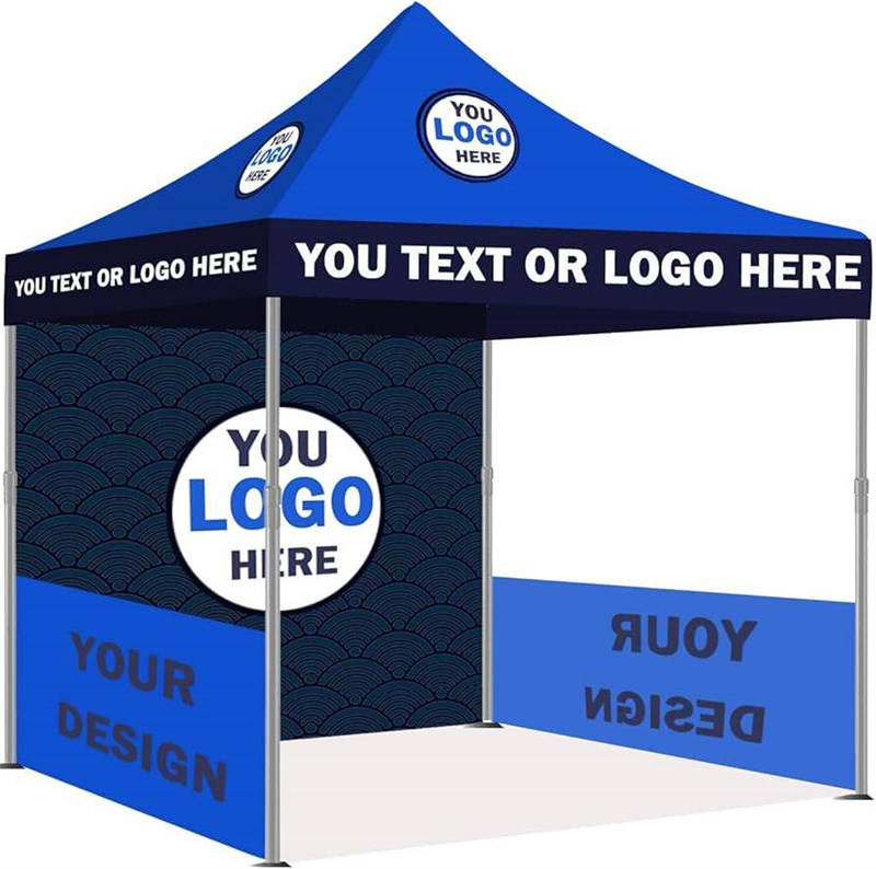 3x3m Custom Thermal Transfer Printed Aluminum Hexagon Frame Advertising Tent Portable Foldable Pop-Up for Outdoor Trade Shows