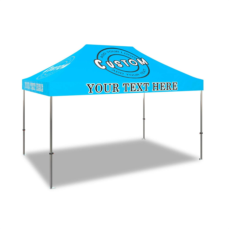 Square 10×10 Custom Canopy Tent Personalized Printing with Professional Design Support