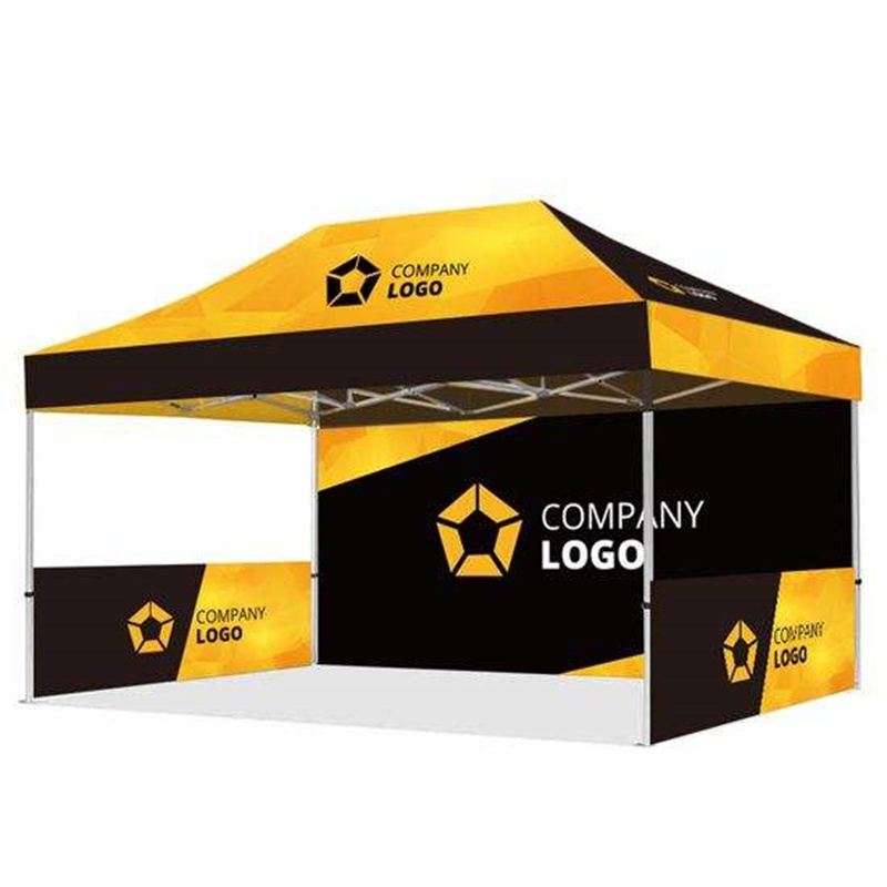 Custom Printed 10×10 Pop-Up Tent – UV Resistant Waterproof Aluminum Frame Marquee for Trade Shows & Promotions