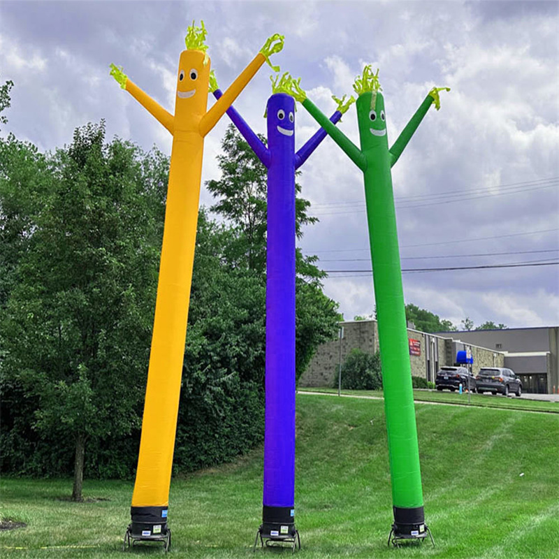 Customizable Digital/Thermal Transfer Printed Outdoor Advertising Inflatable Air Dancer with Electric Air Pump 4-12+ ft Height