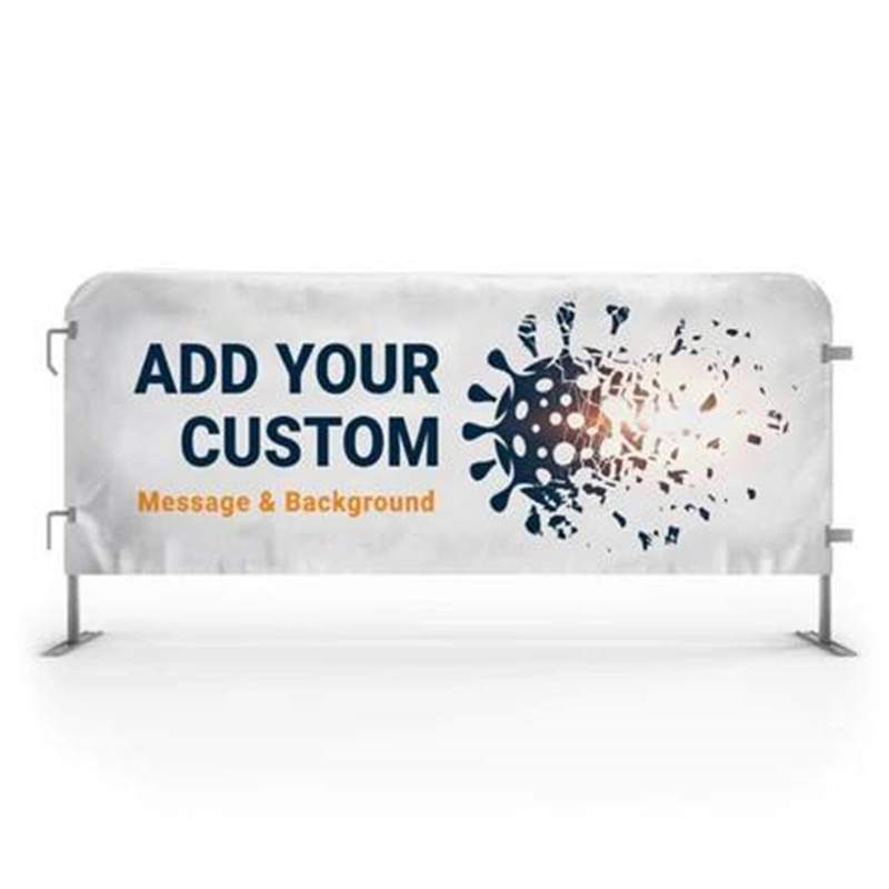 Wholesale Double Sided Barrier Cover Manufacturer’s Oxford Cloth Pickleball Court Surrounding Baffle Vinyl Material Flags