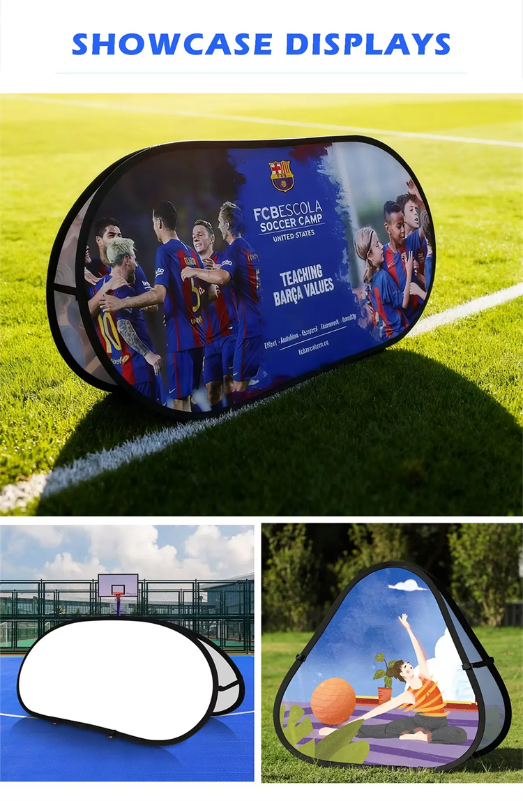 Custom Pop-Up A-Frame Sign Foldable Outdoor Banner for Holiday Sales and Event Marketing