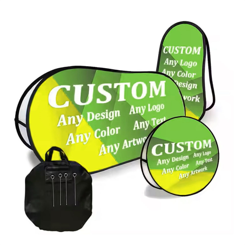 Quick Setup Pop-Up A-Frame Banner for Sports Promotions, Exhibitions and Outdoor Marketing
