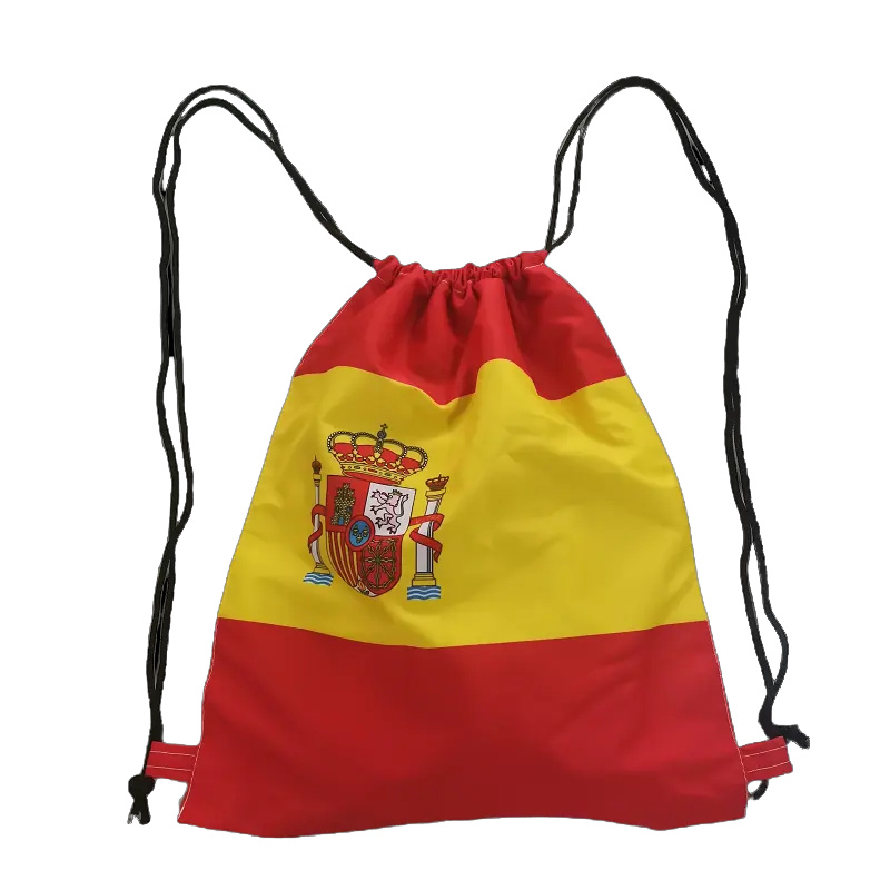 Wholesale Eco-friendly Custom Colorful Reusable Small Drawstring Sportpacks for Promotional Gift Packaging