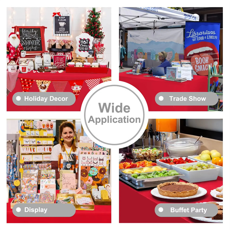 Custom Trade Show Table Cloth Waterproof Polyester Stretch Spandex with Sublimation Printed Logo Advertising Table Cover Cloths Custom Trade Show Table Cloth Waterproof Polyester Stretch Spandex with Sublimation Printed Logo Advertising Table Cover Cloths