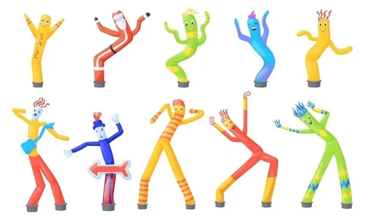 Customizable Digital/Thermal Transfer Printed Outdoor Advertising Inflatable Air Dancer with Electric Air Pump 4-12+ ft Height1