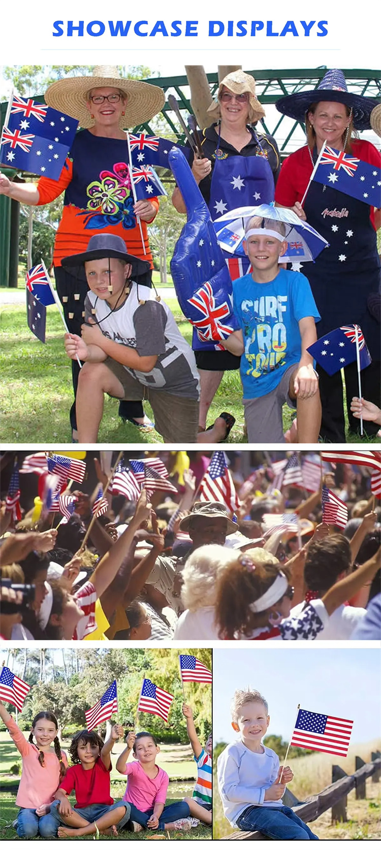 Custom Pattern 14x21cm Mini Polyester Hand Flags Double Sided Printed for Promotional Activities All Countries Waving Style2 Custom Pattern 14x21cm Mini Polyester Hand Flags Double Sided Printed for Promotional Activities All Countries Waving Style2