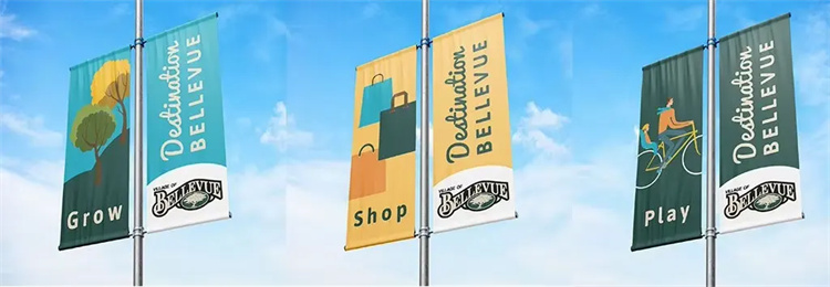 Manufacturer’s Heavy-Duty Street Pole Flag Eco-Friendly Weatherproof Lamp Post Banner for Outdoor Business Advertising2 Manufacturer’s Heavy-Duty Street Pole Flag Eco-Friendly Weatherproof Lamp Post Banner for Outdoor Business Advertising2