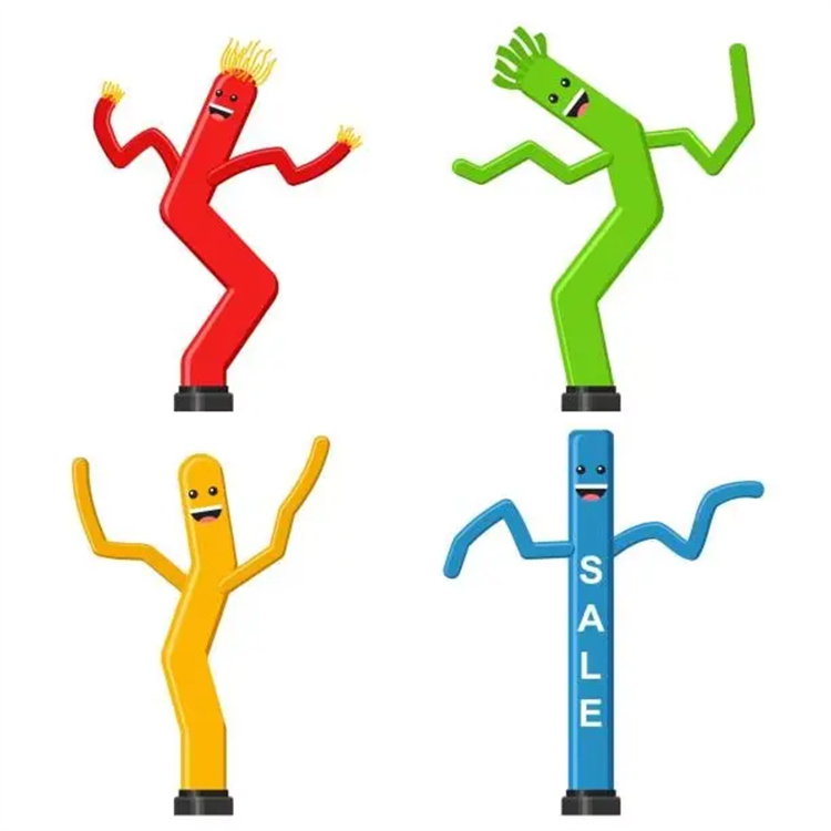 Customizable Digital/Thermal Transfer Printed Outdoor Advertising Inflatable Air Dancer with Electric Air Pump 4-12+ ft Height2